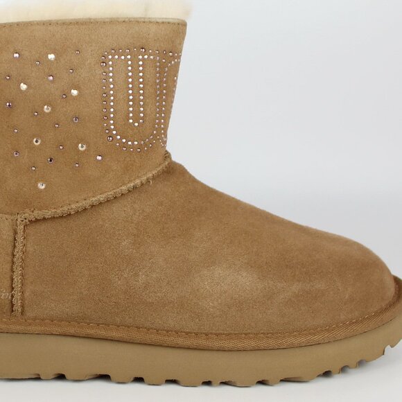 NEW UGG Classic Mini Gem Cozy Boots - Picture 13 of 16